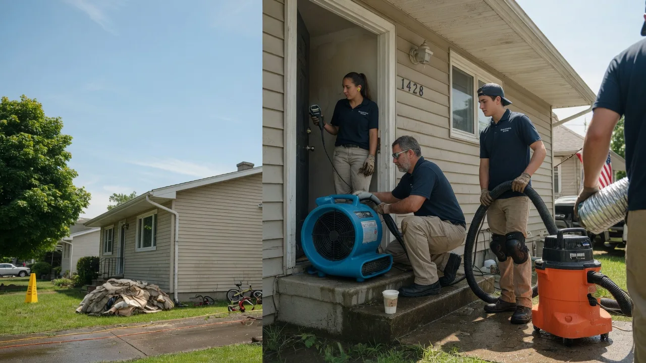 Water Damage Restoration in New Canton, IL near me